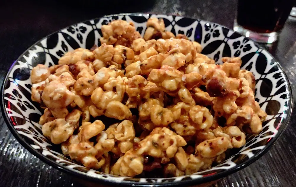 Bacon Rosemary Caramel Popcorn