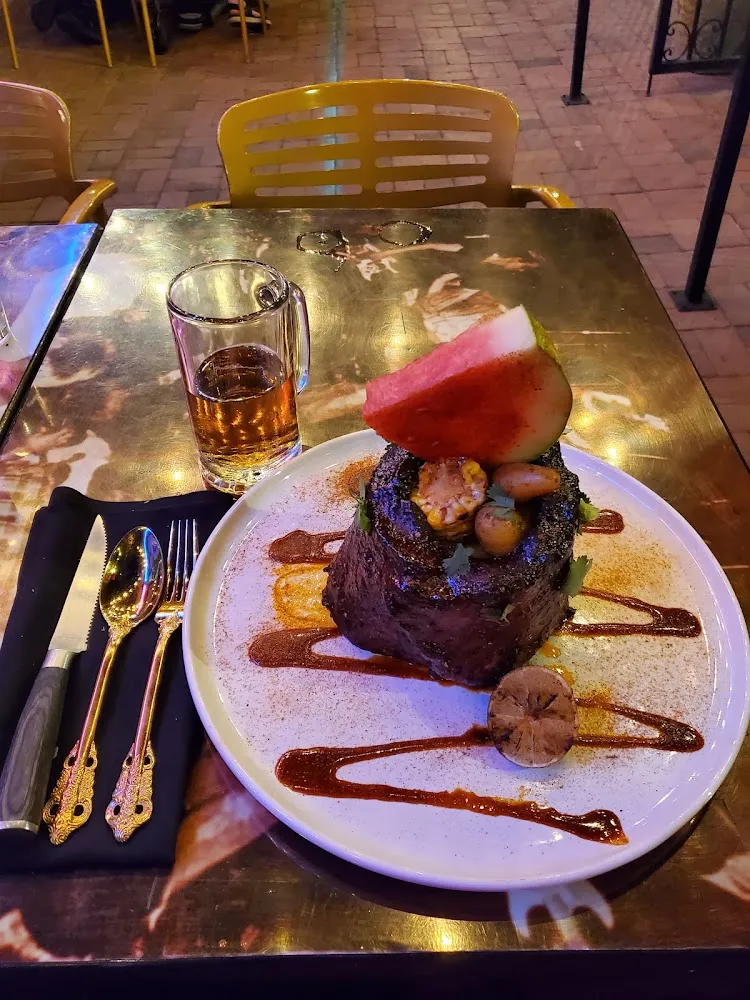 Stuffed Pork Rib Crown